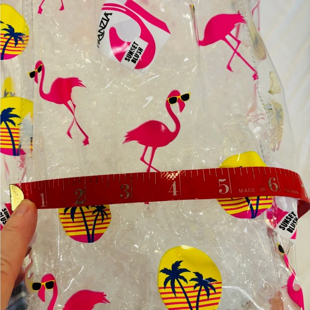 Flamingo-themed Beach Tote